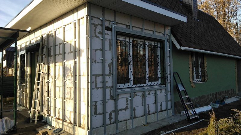 Каркас под сайдинг
