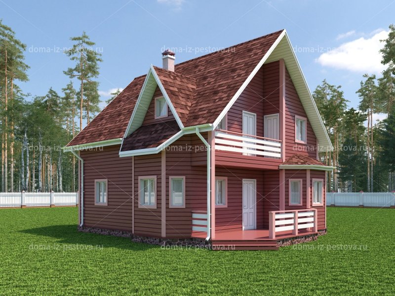 Дом из бруса Детинец