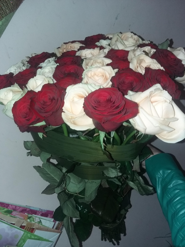Букет "дом цветов"