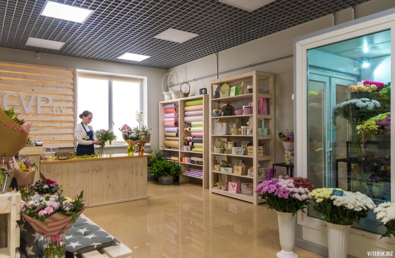 Планировка магазина цветов