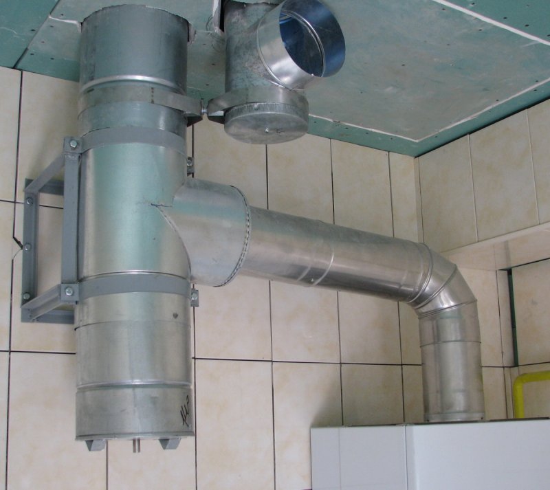Газоход 110 для газовой колонки