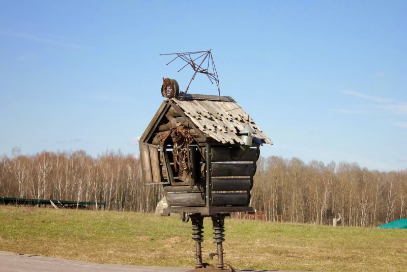 Палатка на курьих ножках