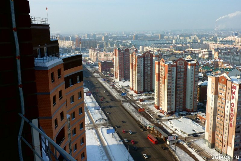 Вид с 16 этажа