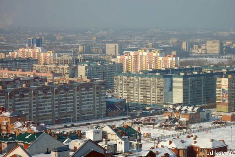 Ул Зорге Казань с птичьего полета