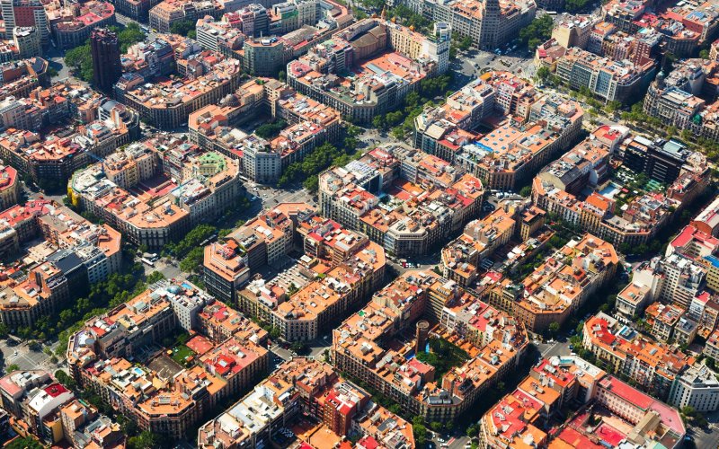 Район Eixample в Барселоне