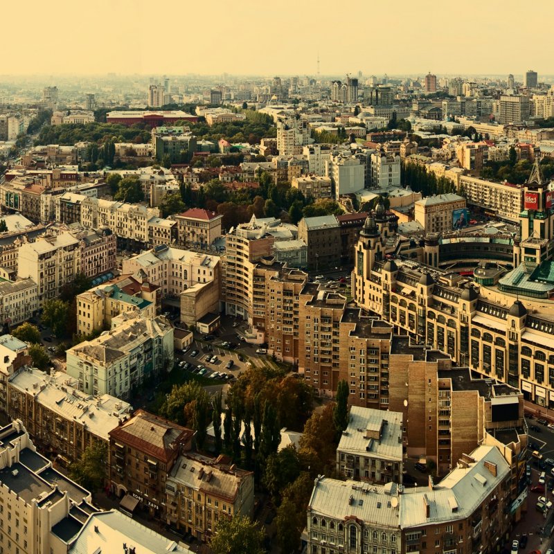 Улица сверху