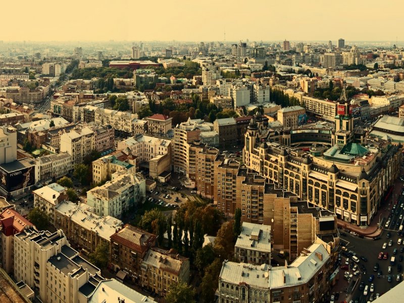 Киев панорама