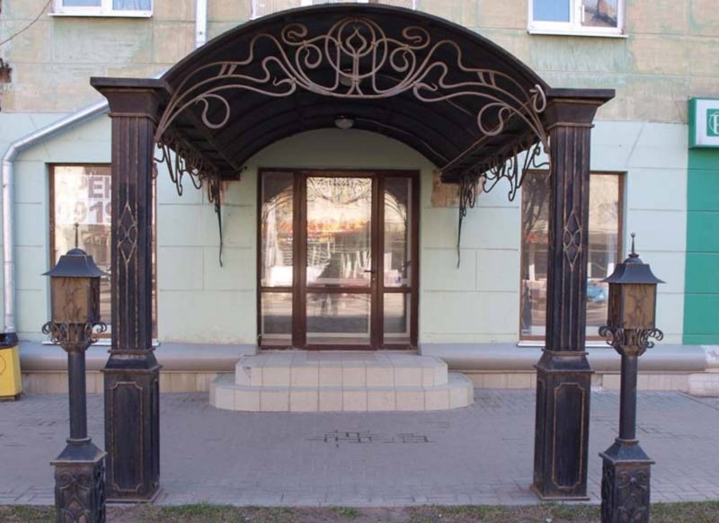 Входная группа ковка