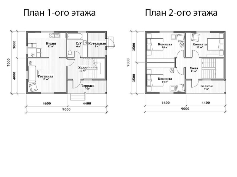 Поэтажный план здания