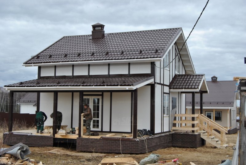 Фахверк из ЦСП