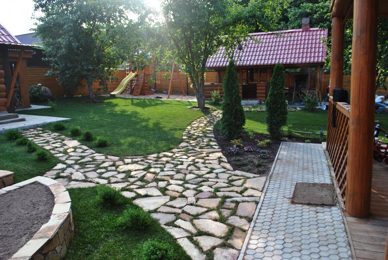 Ландшафт двора
