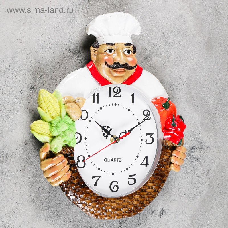 Необычные кухонные часы