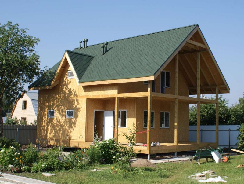 Фасад каркасника