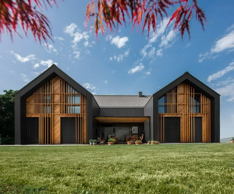 Дом в стиле амбара Barn House