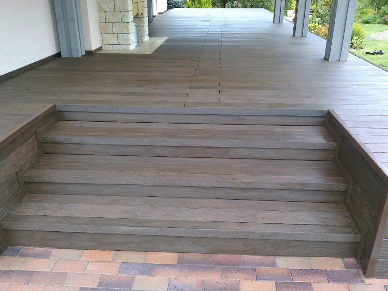 Ступени из ДПК Combiwood