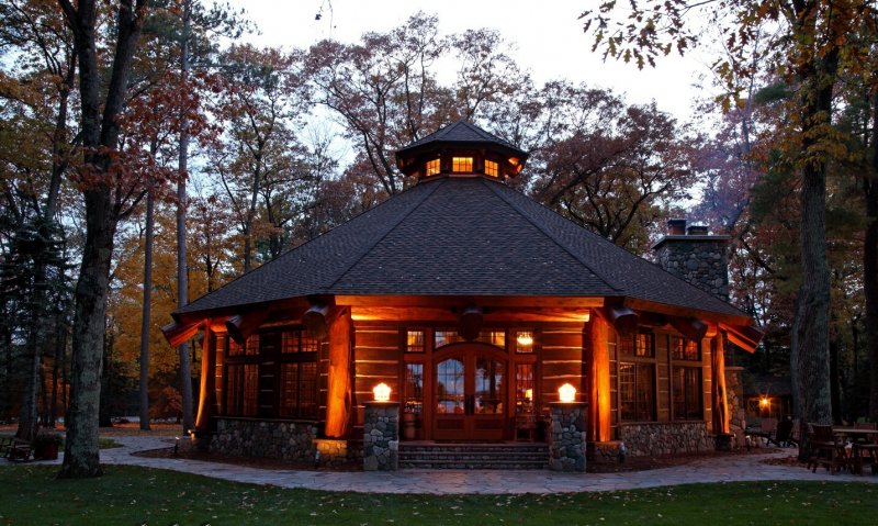 Log House беседки