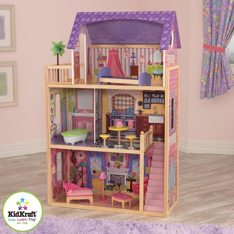 Дом для кукол kidkraft для Барби с мебелью v