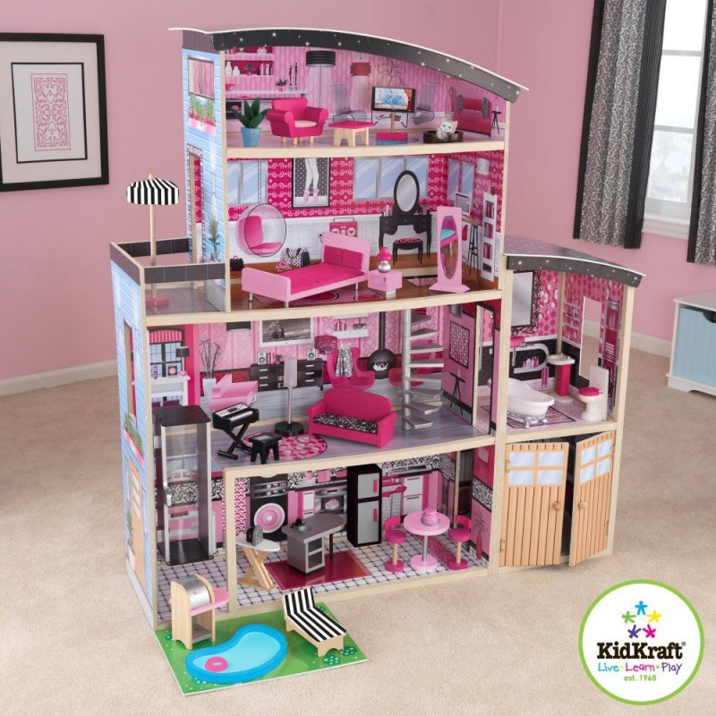 Дом кукольный kidkraft сияние