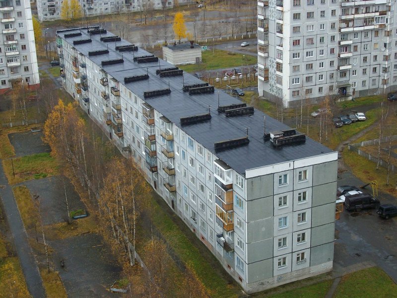 Крыши панельных домов