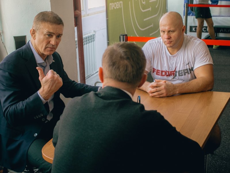 Спорт Федор Емельяненко фотосессия