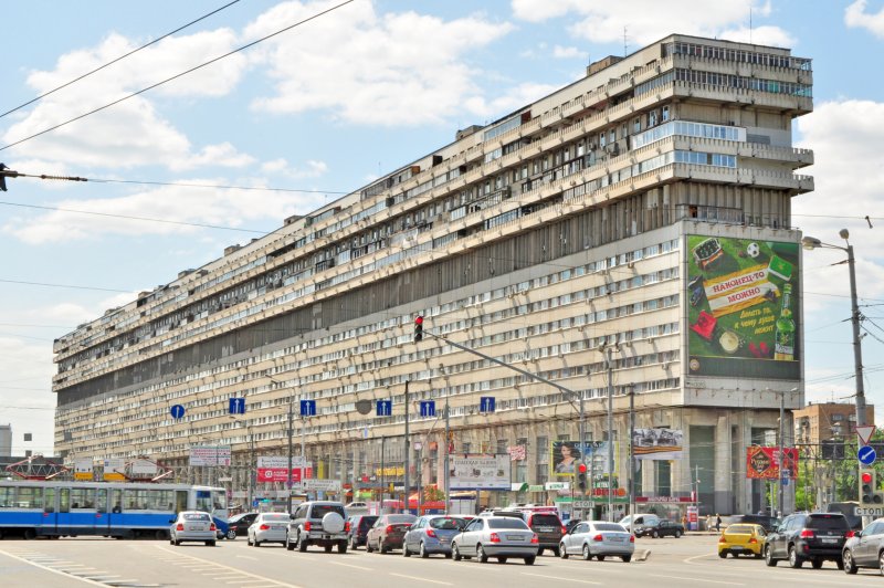 Дом в виде корабля в Санкт-Петербурге