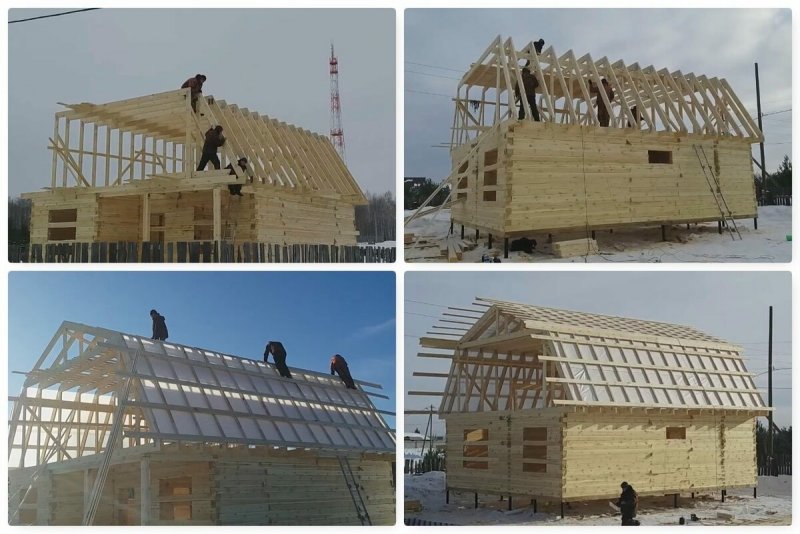 Кровля для ломаной мансардной крыши