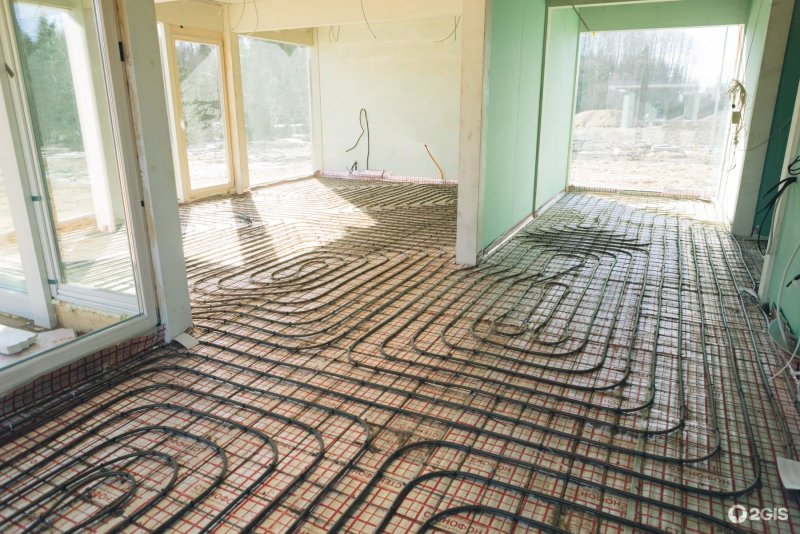 Газовые теплые полы в доме
