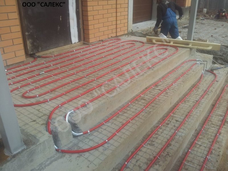 Электро-водяной пол XL Pipe бани