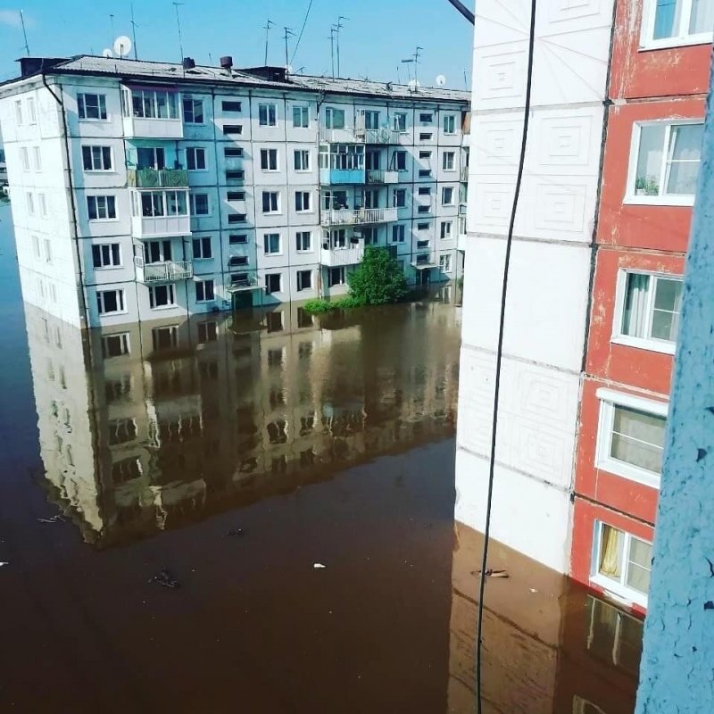 Наводнение Китой Ангарск
