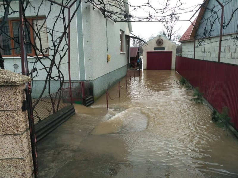 Вода вышла из берегов