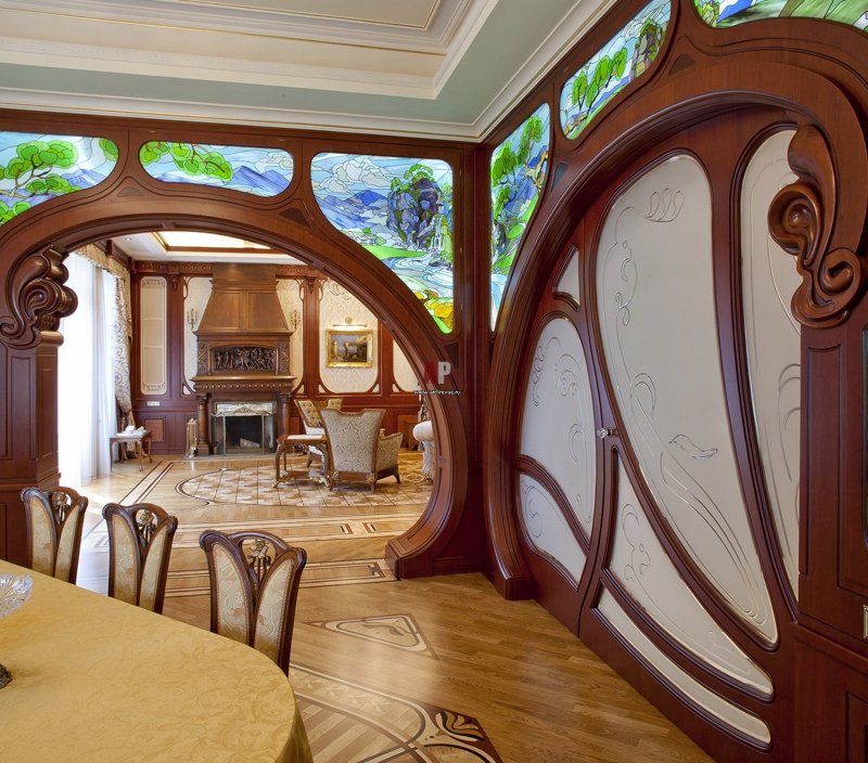 «Ар-нуво» (Art nouveau, Франция, Эктор Гимар)