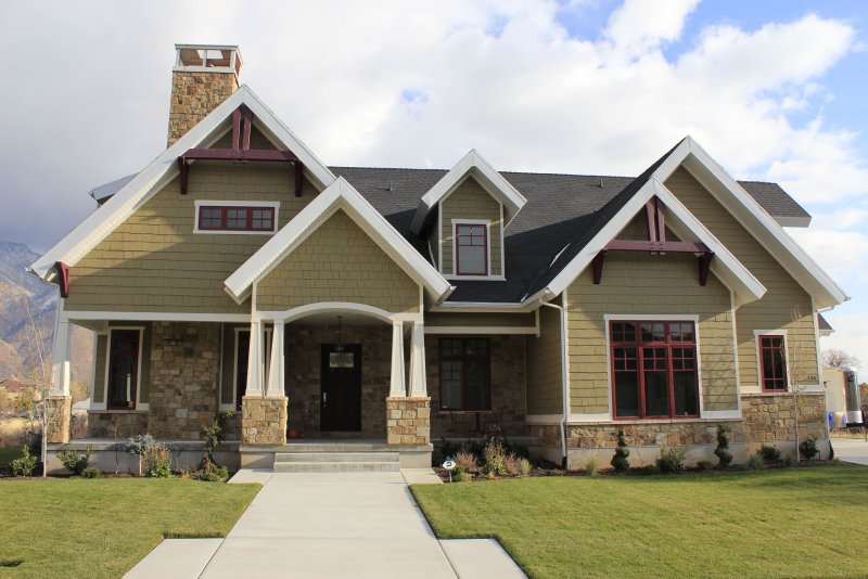 American Craftsman архитектура