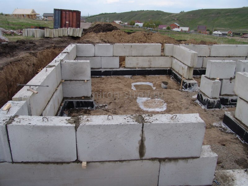 Погребок из ФБС