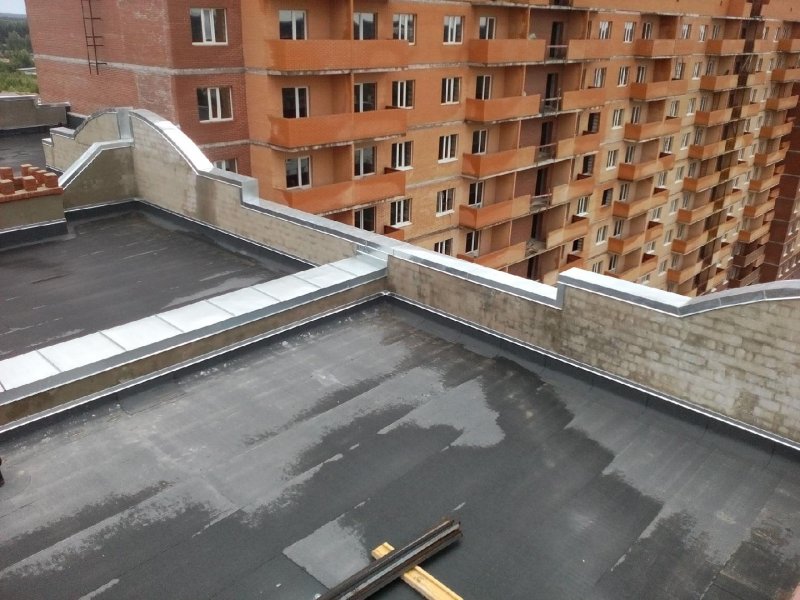 Отливы для парапета для плоской кровли