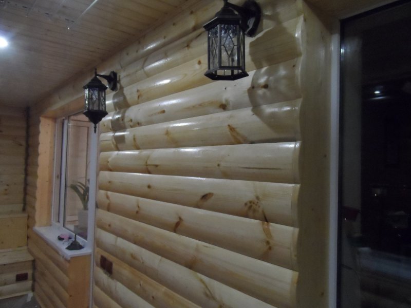 Отделка бани блок хаусом