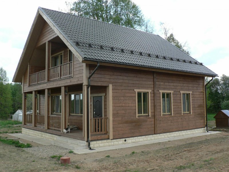 Готовые каркасные домики