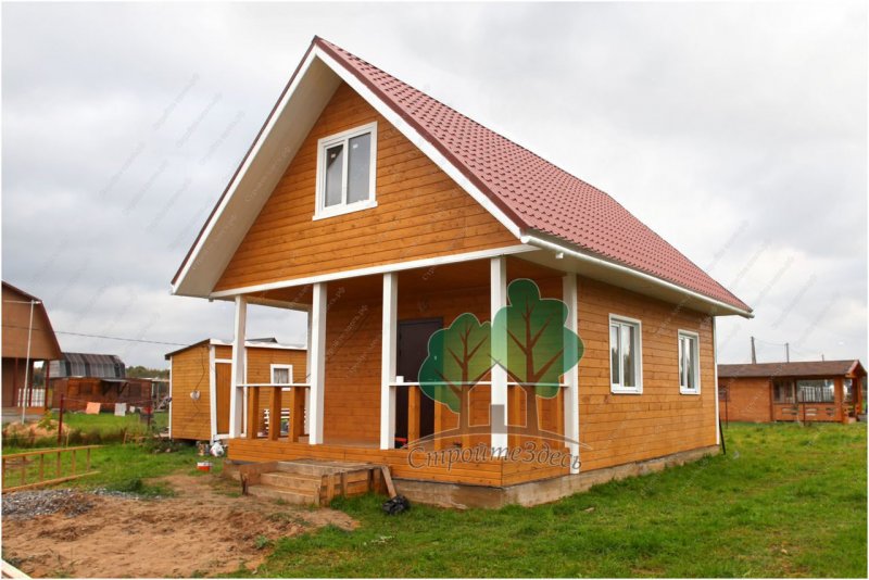 Каркасный дом 6 на 8