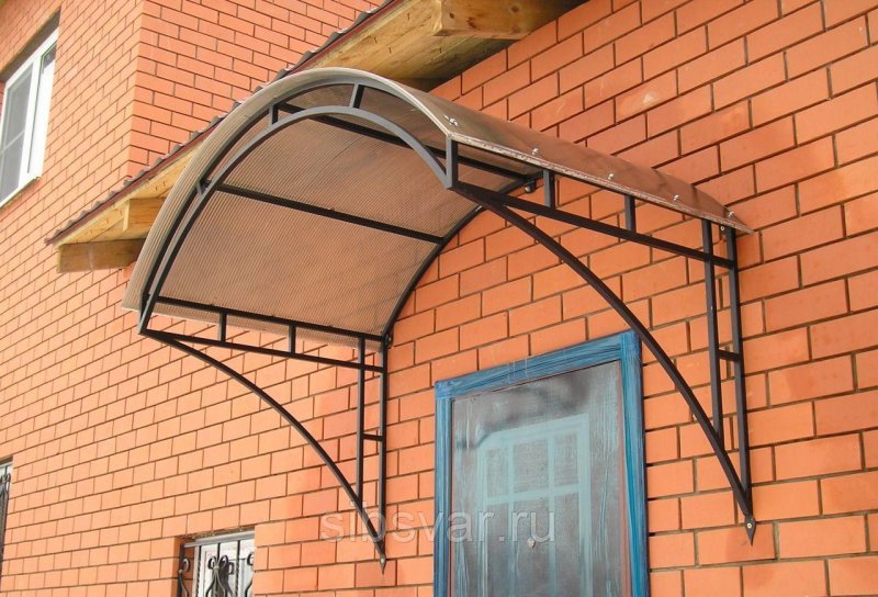 Кованые козырьки
