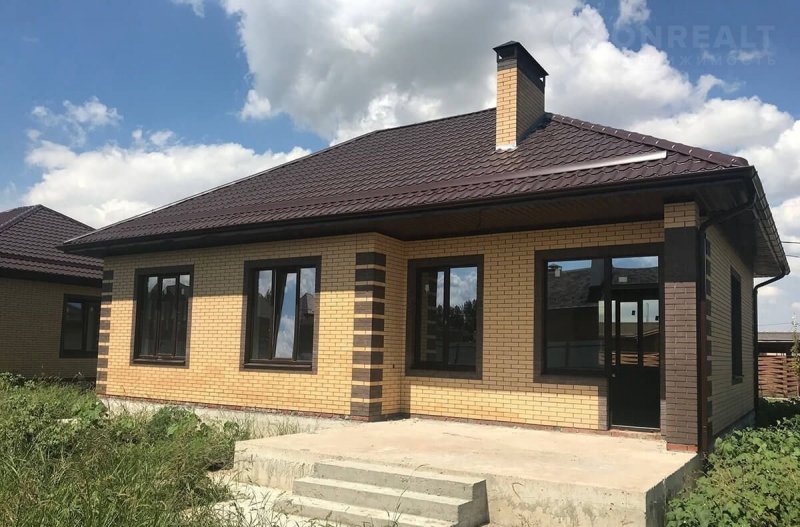 Частный дом кирпичный одноэтажный
