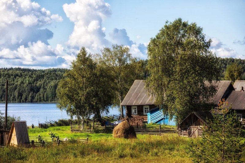 Красивая деревня