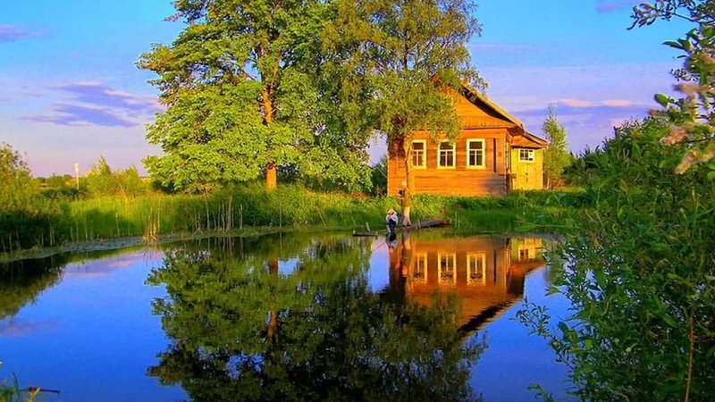 Деревня летом
