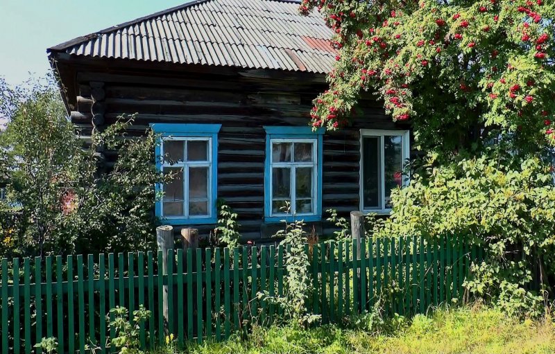 Старинный дом в деревне