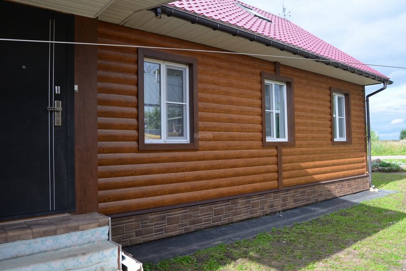 Обшить дом блокхаусом
