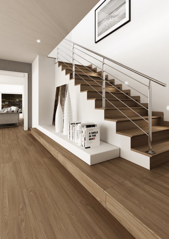 Ступень клинкерная exagres Kioto Roble Peldano recto 33x120