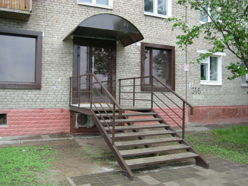 Металлические крылечки