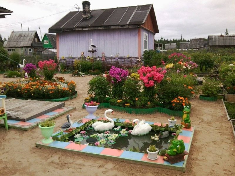 Благоустройство дачного участка