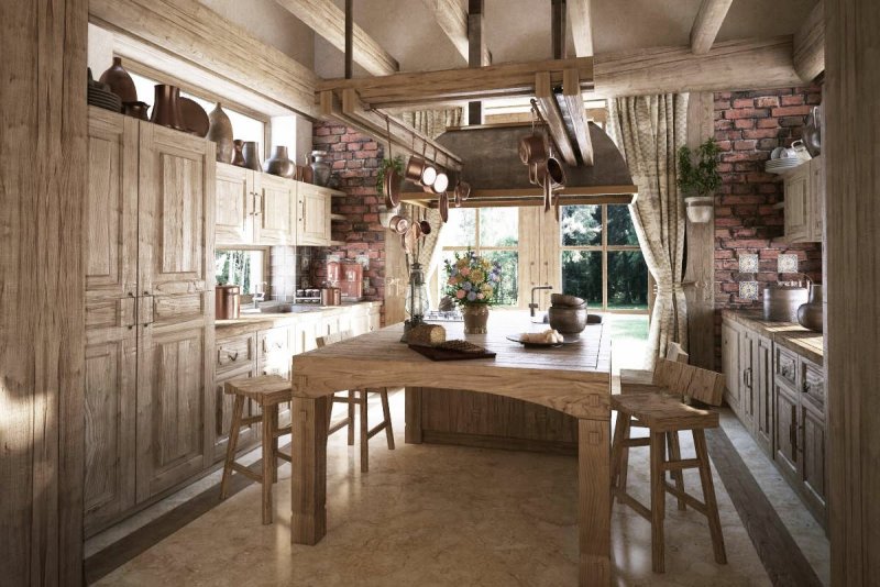 Деревенский стиль Rustic Style