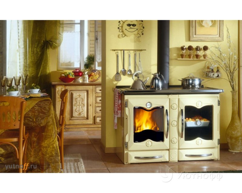 Печь камин Nordica America crema