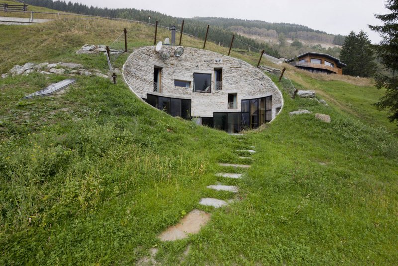 Вилла Villa Vals в Швейцарии
