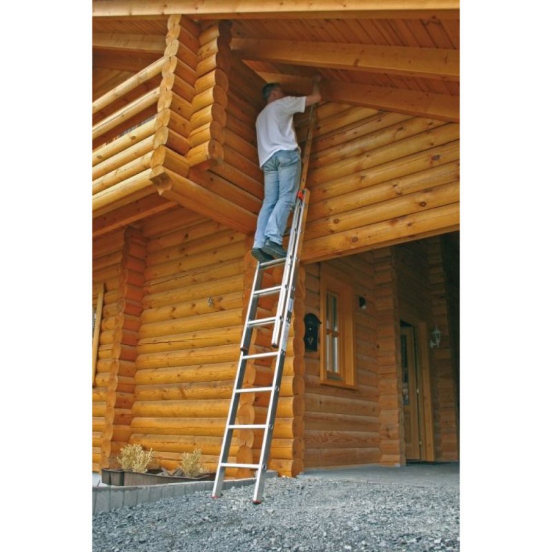 Лестница выдвижная 2х9 Krause monto Fabilo